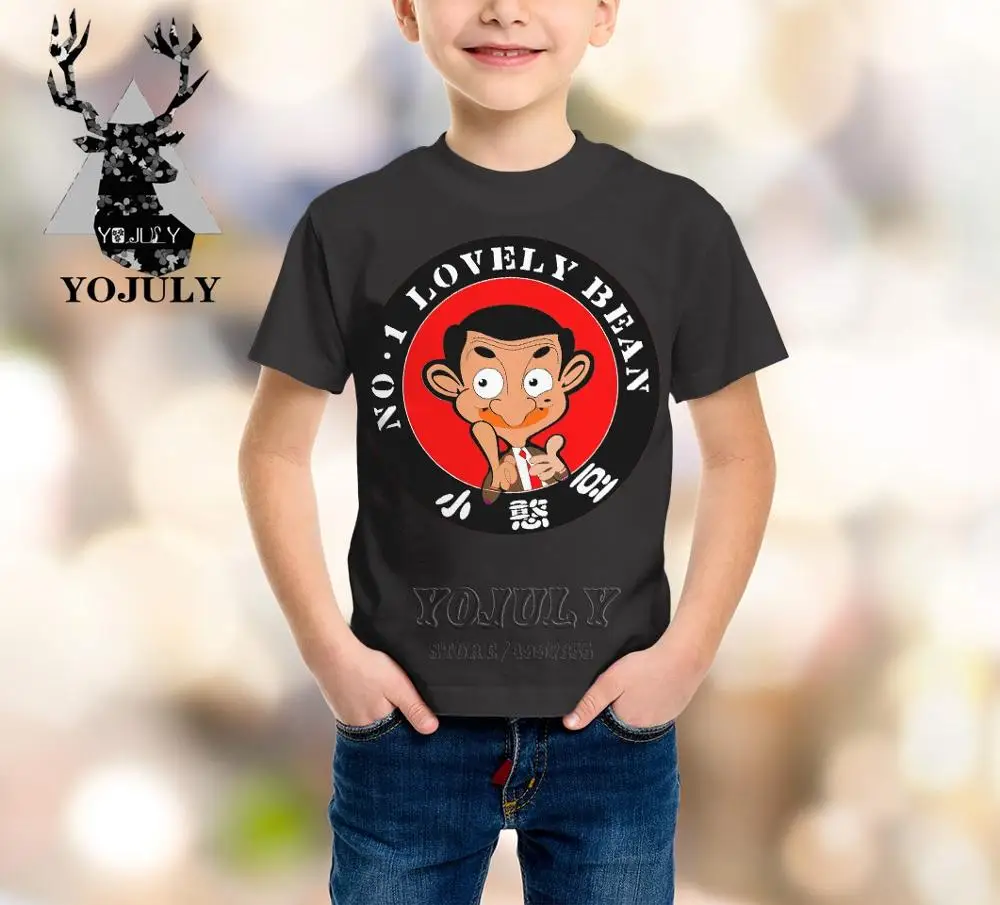 Детская одежда YOJULY film Mr Bean comedian для мальчиков и девочек Подростковая детская с 3D