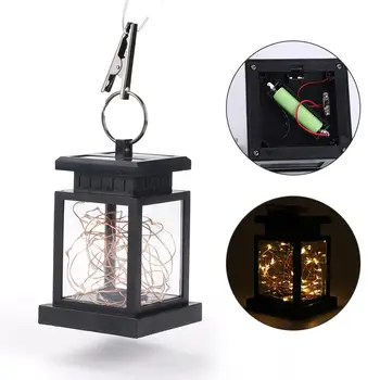 

Outdoor Solar Hanging Lantern Light Copper Wire Candle Light Garden Waterproof Landscape Decorative Lighting Outdoor Lawn Lamp