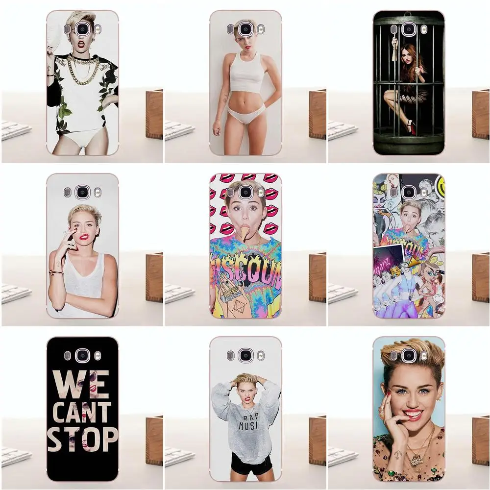 Модный чехол Bixedx Miley Cyrus из ТПУ для Samsung Galaxy A3 A5 A7 J1 J2 J3 J5 J7 2015 2016 2017 | Мобильные