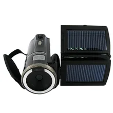 16Mp Max 720P HD Solar Digital Video Camera with 8x Digital Zoom and Rechargeable Lithium Battery, Free Shipping