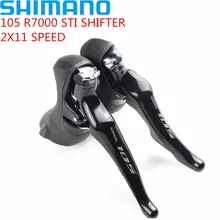 Shimano 105 ST-R7000 дорожный велосипед R7000 Передний+ задний переключатель 2x11speed STI двойной контроль