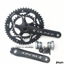 Велосипедная неподвижная передача из алюминиевого сплава Crankset 170 мм 110 BCD горный велосипед CNC полое колесо цепной передачи с рычагом 34-50 T с нижним кронштейном