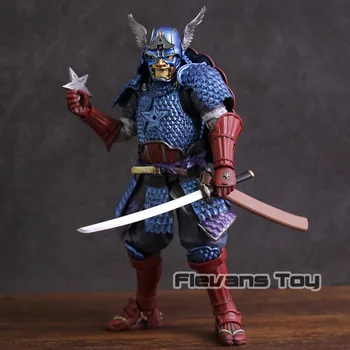 

Meisho Samurai Captain America PVC Action Figure Collectible Model Toy
