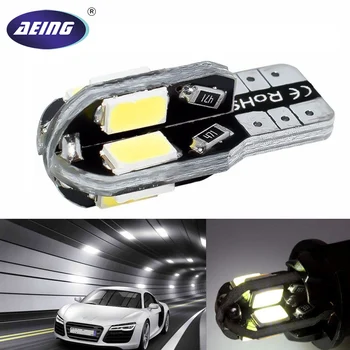 

AEING 1xT10 W5W LED Bulb Canbus OBC Error Free 5730 SMD Auto Turn Side Wedge/Reading/License Plate/Door Light Lamp For Lada/Kia