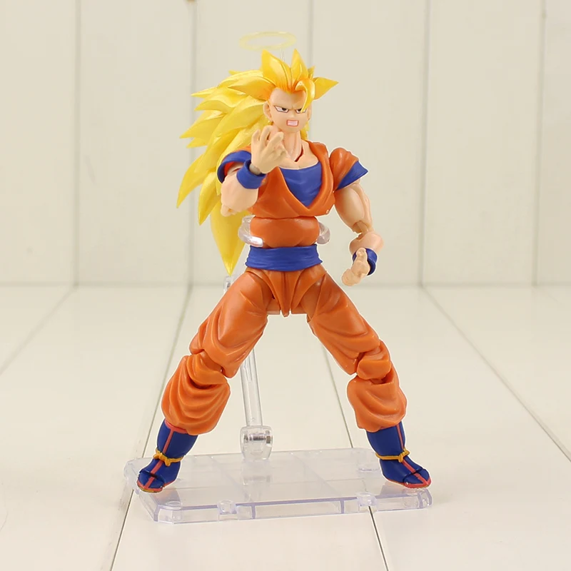 15cm Japanese Anime Dragon Ball Z Goku PVC Action Figure Super Saiyan