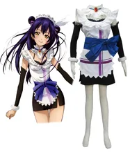 Envío Libre Love Live! Ídolo Proyecto escuela Sonoda Umi Criada de Anime Cosplay Disfraces