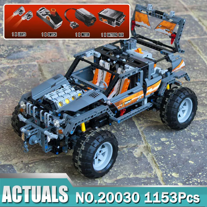 

Technic Ultimate 20030 The Off-Roader Children Educational Building Blocks Bricks Compatible with Lego 8297 Model Toys