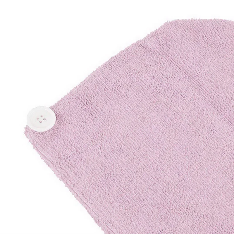 Urijk Quick Dryer Microfiber Fast Drying Towel Wrap Turban Hat Women's Microfiber Bath Towel Hair Dry Hat Absorbent Shower Cap