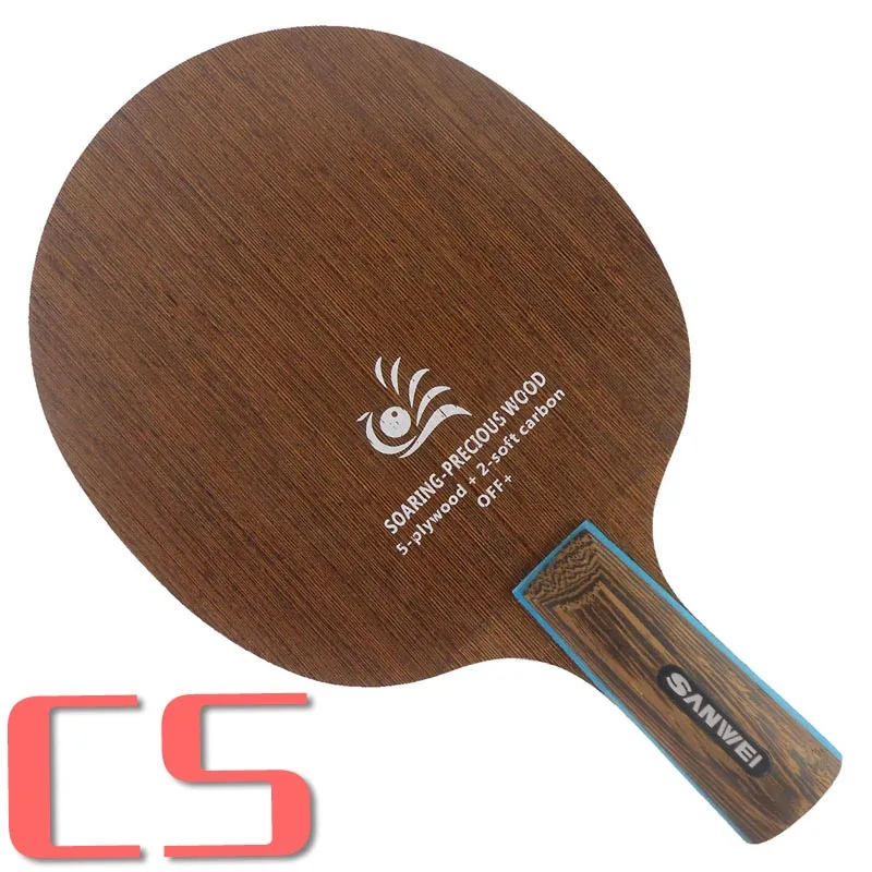 Sanwei H3 H-3 H 3 крыло-2 настольный теннис pingpong blade - Цвет: CS  short handle