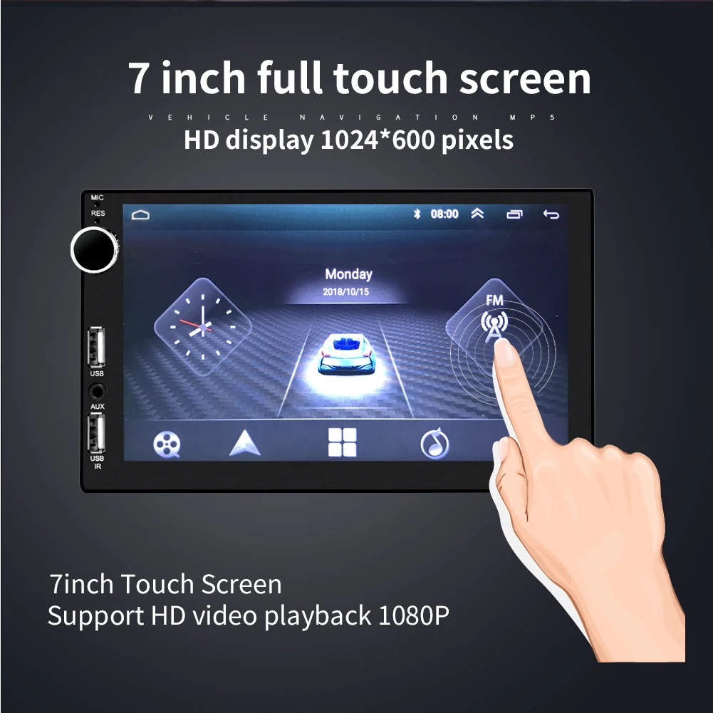 

7inch Android Universal GPS Navigation WIFI Entertainment Multimedia Music HD Radio Player Video Recorder Quad Core Car Stereo