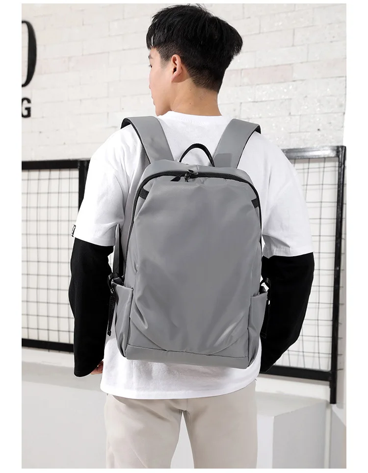 Нейлоновый водонепроницаемый мужской рюкзак для путешествий, 15,6 дюймов, рюкзаки для ноутбука с usb зарядкой, школьный рюкзак, мужские школьные сумки