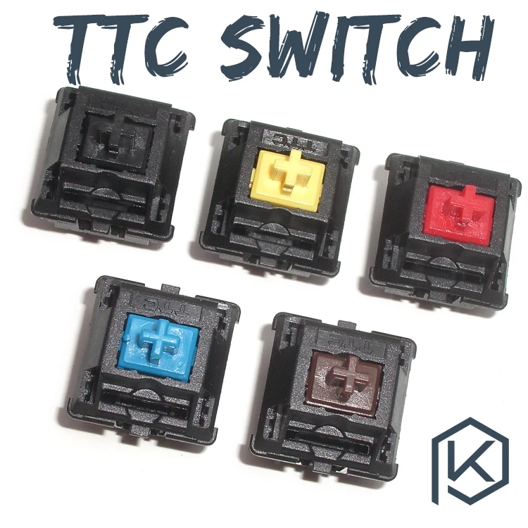 ttc switches 3pin switches for custom mechnical keyboard red blue