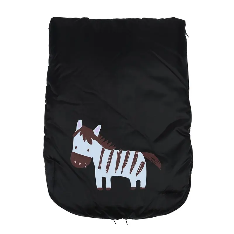 Универсальная ветрозащитная детская коляска, спальный мешок, муфта для ног, сумка для автомобильного сиденья, сумка для коляски, чехол для ног(черный