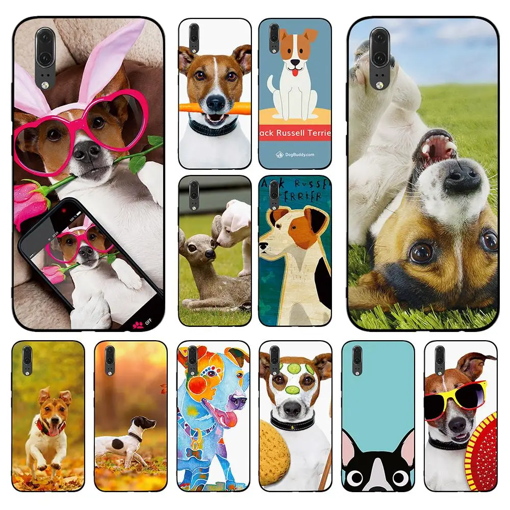 

Jack Russell Terrier Dog soft phone For huawei Honor 6A 7A 3GB Pro 7X 8X 8C 10 Lite Note 10 Back Cover