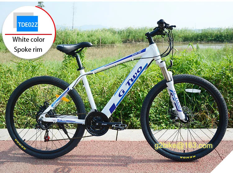 Perfect G Two 2018 new 26inch 27Speed Electric Bike Powerful Electric Mountain Bike Lithium Battery 250W 350W 48V  eBike  Electric MTB 5