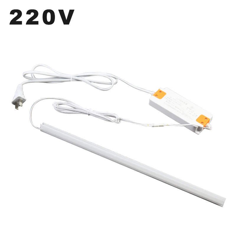 

110V 220V LED Cabinet Light 30CM 40CM 50CM Motion Sensor Lamp Hand Waving Scan Strip Light For Wine Cabinet Collectables Display