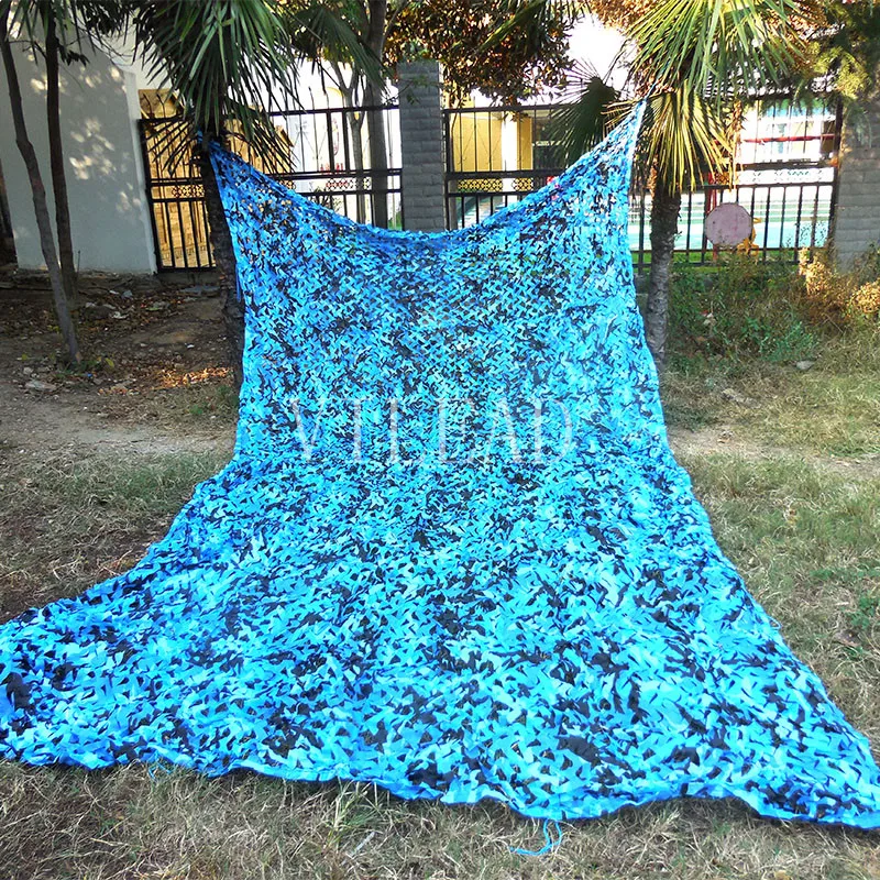 Vilead 2 5m 9m Camouflage Netting Gazebo Netting Blue Camo Netting