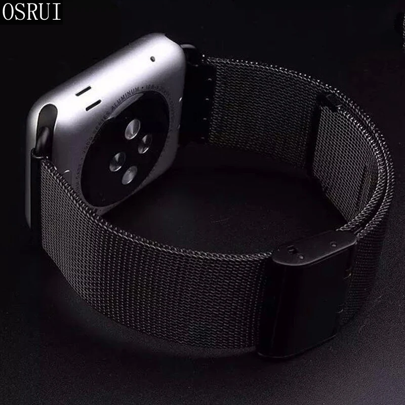 Ремешок для apple watch 42 мм 38 мм correa iwatch band 3 2 44 мм 40 мм Миланская петля браслет pulseira apple watch 4 аксессуары