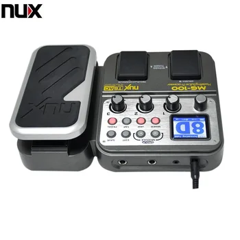 

NUX MG-100 Modeling Guitar Processor Guitar Effect Pedal Drum Tuner Recorder 58 Effect 72 Preset Multi-function