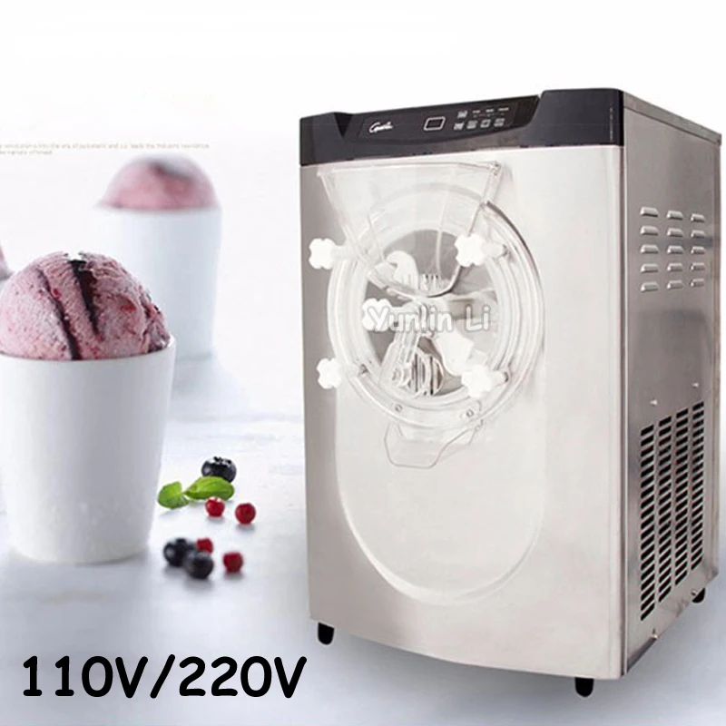 Desktop Hard Ice Cream Machine Commercial Ice Maker Full Automatic Ice