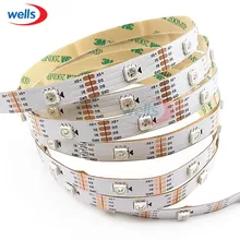 New WS2813 1m/4m/5m Dual-signal 30/60/144 pixels/leds/m led pixel strip ,WS2812B Updated Black/White PCB,IP30/IP65/IP67 DC5V
