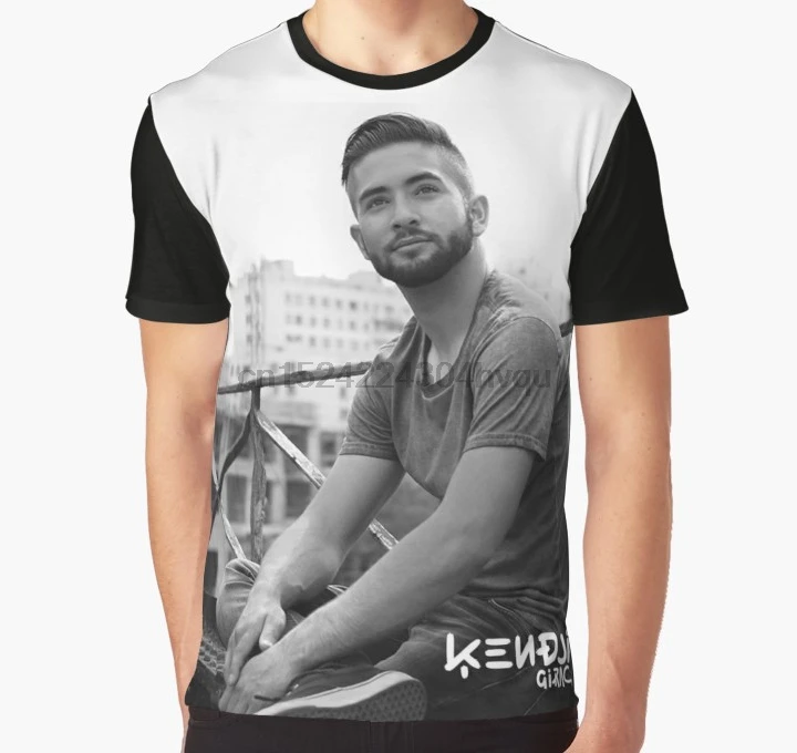 

All Over Print 3D Tshirt Men Funny T Shirt Kendji Girac Gitano Full Print Big print Graphic T-Shirt