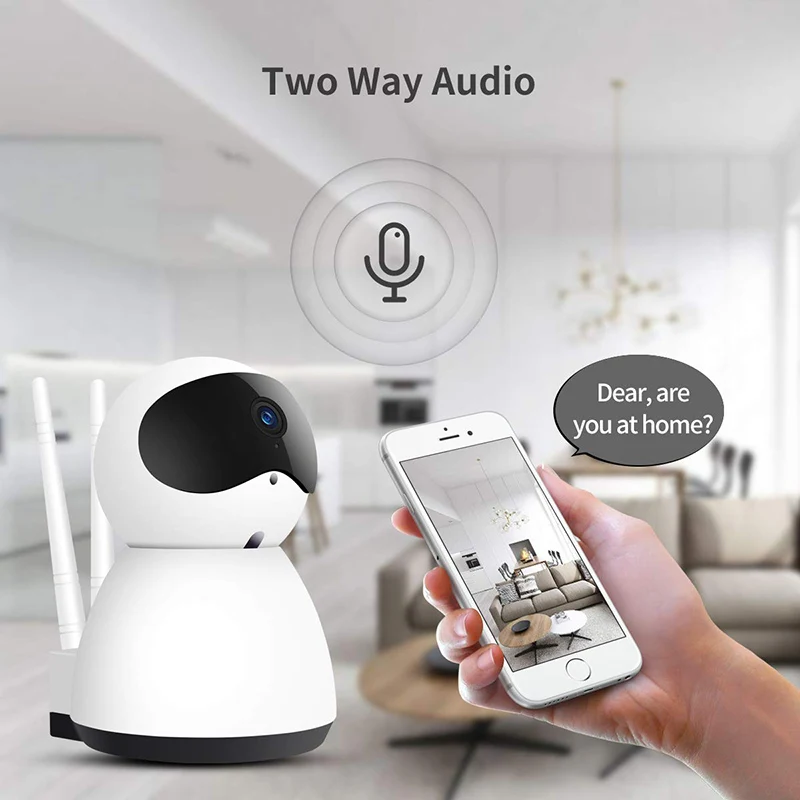IP Della Macchina Fotografica 1080 P HD di Wifi di Sicurezza Macchina Fotografica A Casa con Due-Wa
