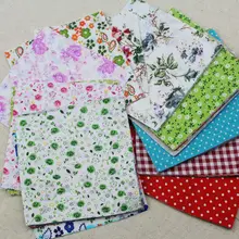 По супер цене! Лоскутные остатки 10*10 см мини хлопчатобумажная ткань DIY ручной работы Стеганые 100 шт./лот 30 не повторять