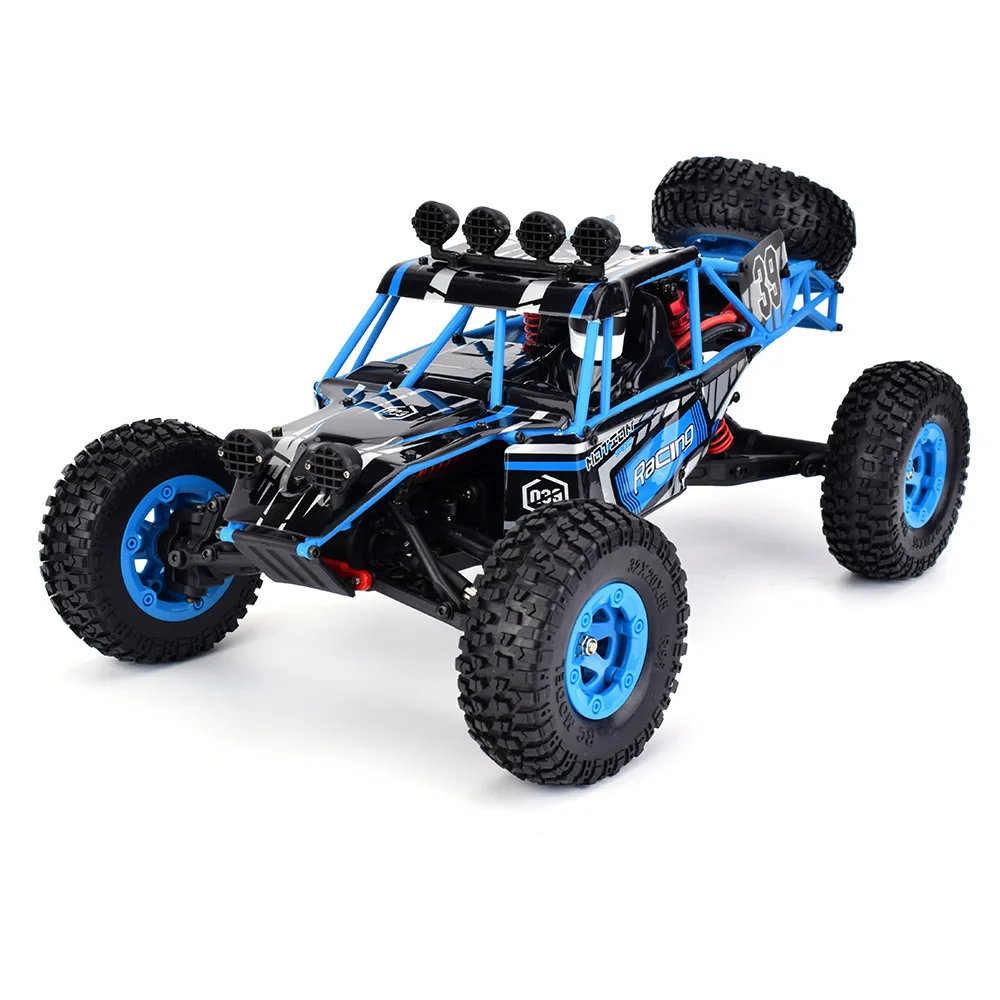 JJRC Q39 RC автомобиль 1:12 2 4G 4WD пустынный короткий грузовик RTR 35 км/ч быстрая скорость с
