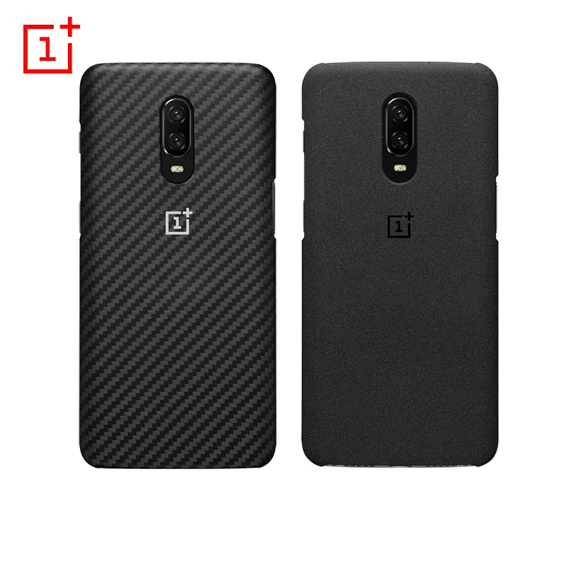 

In-stock Original OnePlus 6T Bumper Case Karbon Oneplus 6 Case Standstone Protective Case For Oneplus 6T