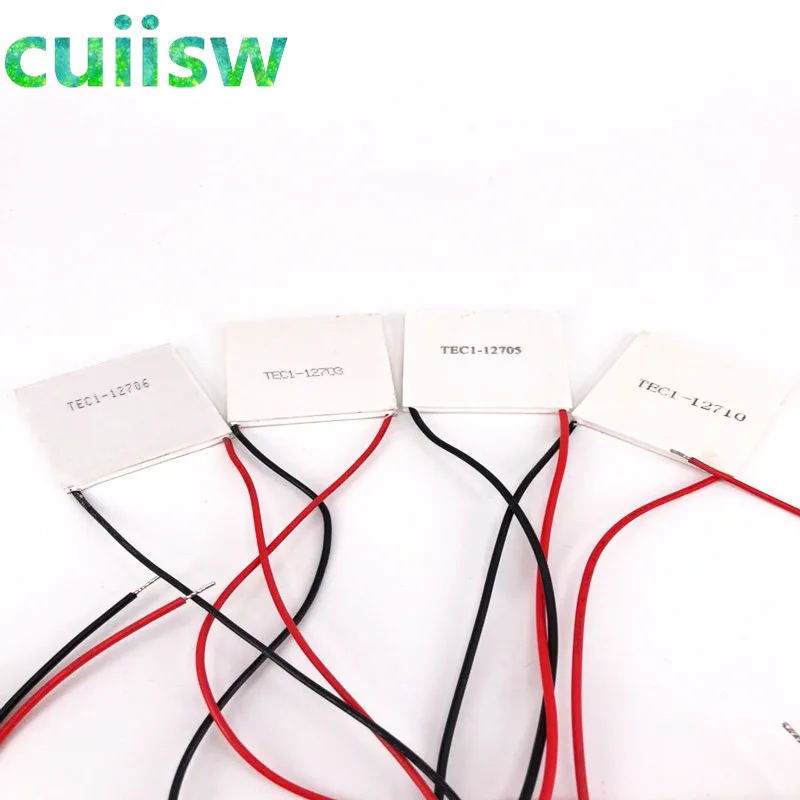 

TEC1-12706 Thermoelectric Cooler Peltier TEC1-12705 TEC1-12710 TEC1-12703 40*40MM 12V Peltier Elemente Module