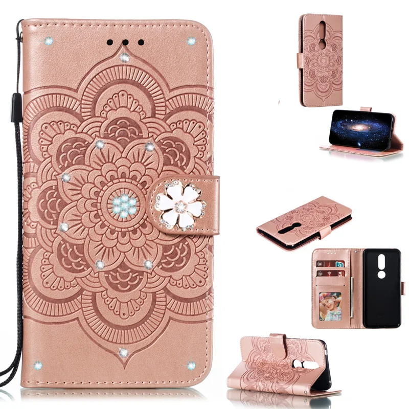 

Flicker Magnetic 3D PU Leather Wallet Card Holder Flip Case Cover For NOKIA 2 2.1 3.1 Plus 3 5.1 5 2018 6.1 Plus X5 X6 7.1