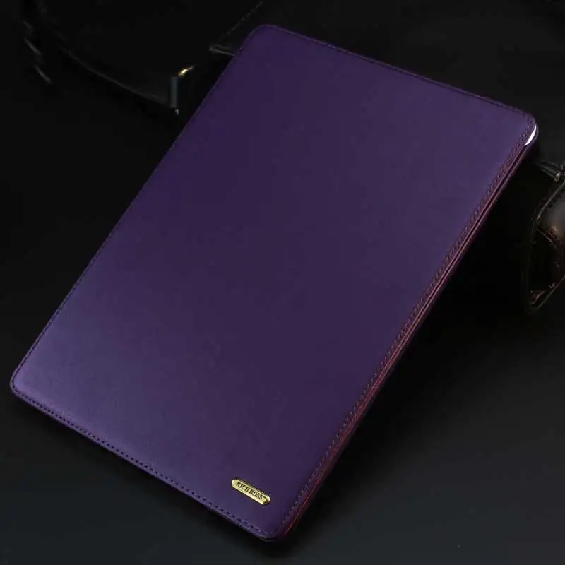 Чехол книжка из натуральной воловьей кожи высшего класса для iPad 2 3 4 умный чехол