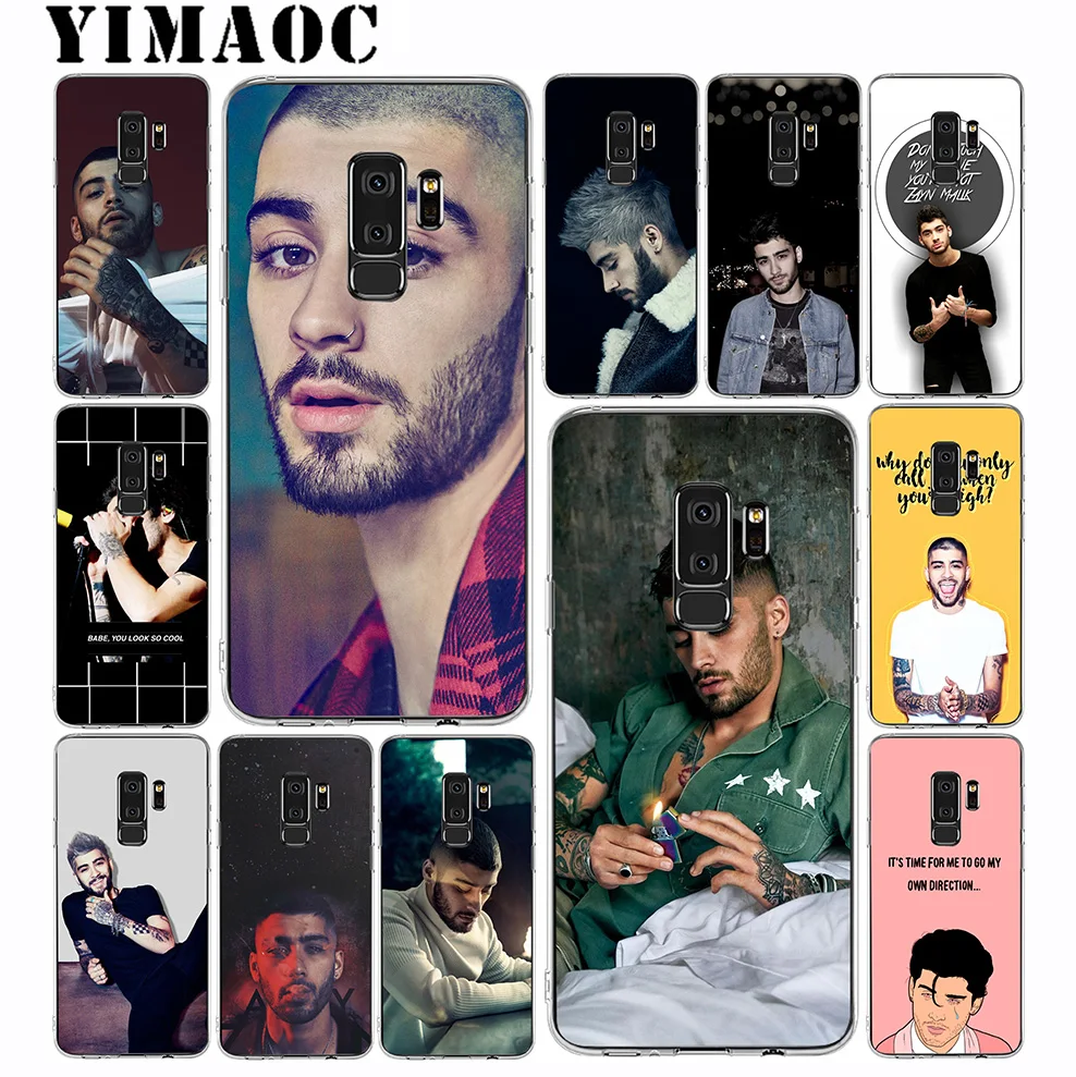 Yimaoc Зайн Малик 1D Мягкий силиконовый чехол для телефона samsung Galaxy S10 S10E S9 S8 плюс S7 S6