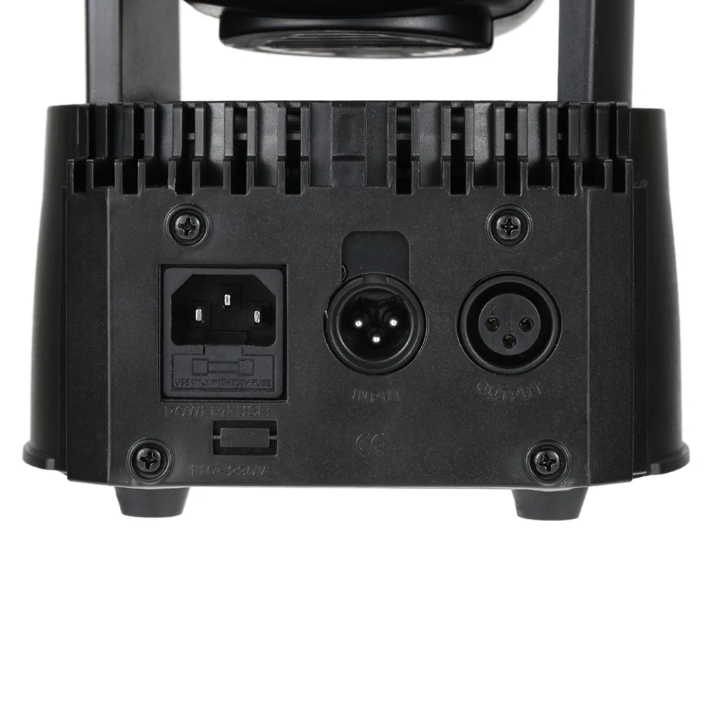 Мини сценический светильник с подвижной головкой DMX512 RGBW светодиодный