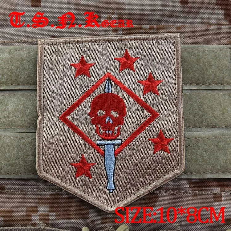 TSNK военные энтузиасты вышивка патч армейский Тактический бейдж &quotUSMC/MARINES/MARSOC&quot