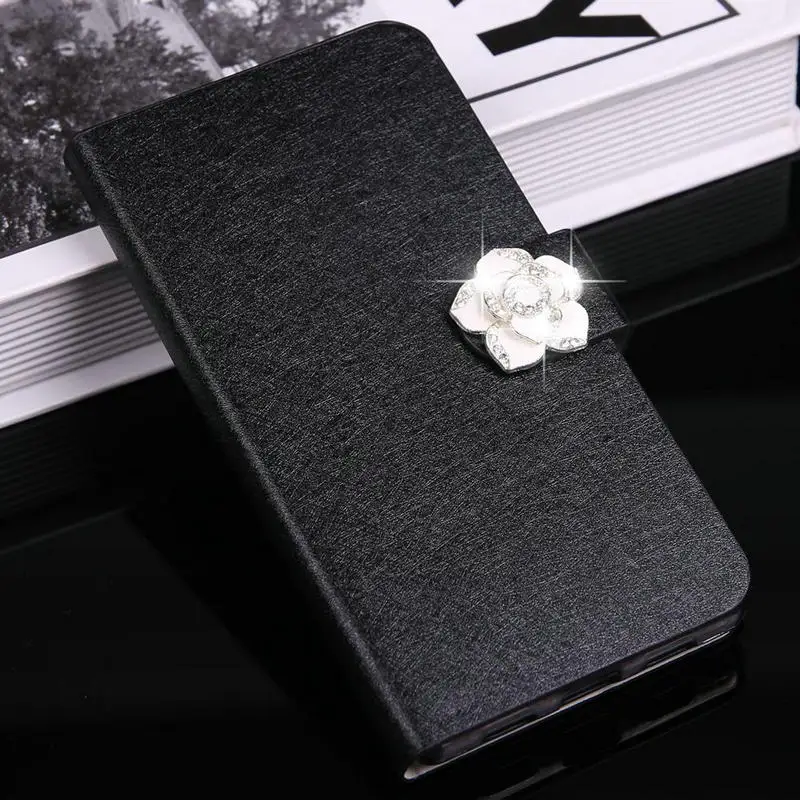 Роскошный Шелковый Чехол Кошелек из искусственной кожи с подставкой для Lenovo A1000 A