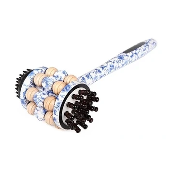 

Roller Massage Hammer wooden health Meridian beat free shipping