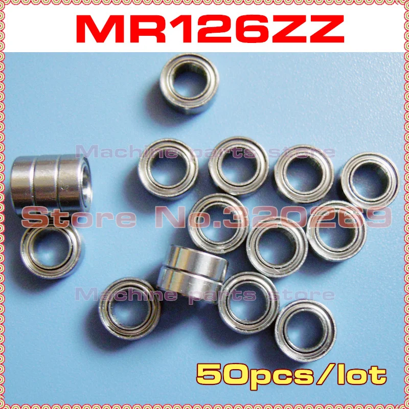 7x11x3mm Metal Double Shielded Ball Bearing Bearings 7*11*3 10 Pcs MR117ZZ