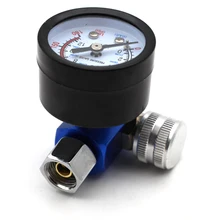 HVLP Spary пистолет регулятор давления воздуха автоматический Краскораспылитель воздуха Регулируемый регулирующий Манометр воздушный инструмент