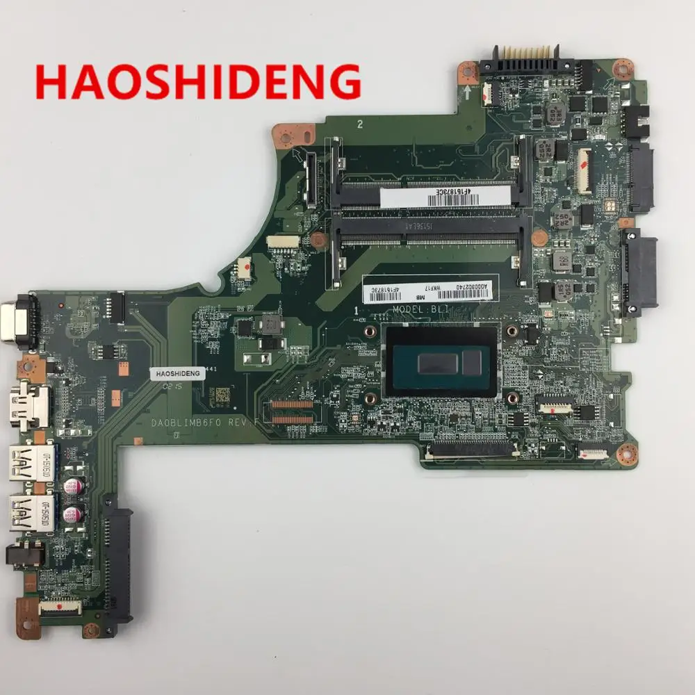A000302740 DA0BLIMB6F0 for TOSHIBA Satellite S50 L50-B L50T-B series motherboard with i5-5200U,All functions fully Tested! A000302740 DA0BLIMB6F0 for TOSHIBA Satellite S50 L50-B L50T-B series motherboard with i5-5200U,All functions fully Tested!