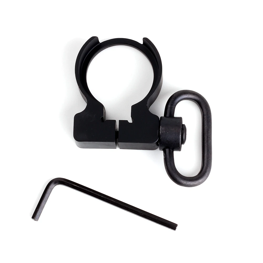 

Ohhunt Tactical QD Quick Detach Black End Plate Sling Swivel Adapter Mount for Hunting .223/5.56 Carbines AR15 M4 Rifle