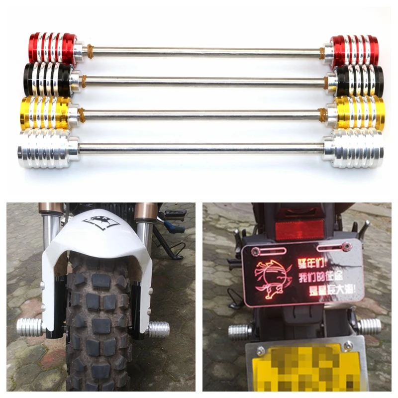 Для HONDA GROM MSX125 MSX125SF мотоциклетные передние и задние CNC колесные оси вилка Краш
