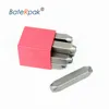 Numbers 3/4/5mm Dotted steel seal,BateRpak car chassis number stamp puncher Steel word punch stamp/matrix dot stamp,9pcs/box ► Photo 2/3
