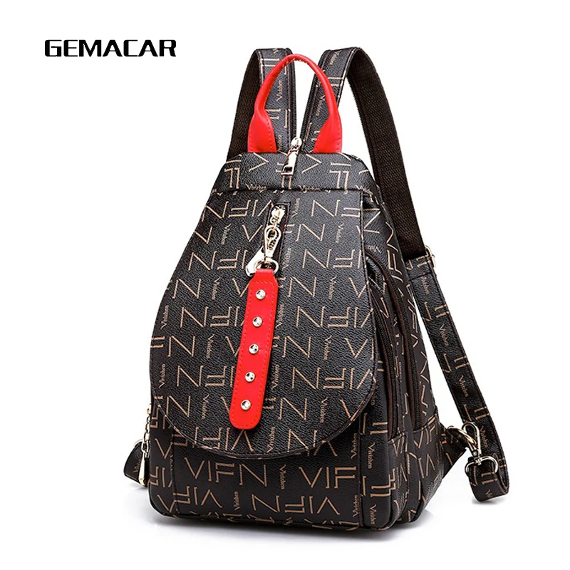 

New Popular Women's Small Backpack Elegant Atmosphere Female Bag Student Casual Bag Daily Shopping Out Backpack