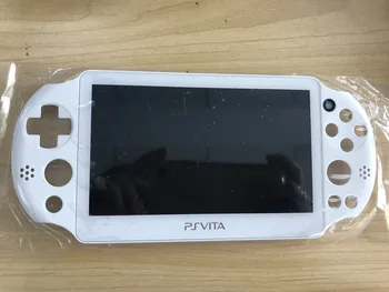

white color lcd screen assembly for psvita2000 screen for ps vita psv2000 lcd display+ touch screen digitizer + frame