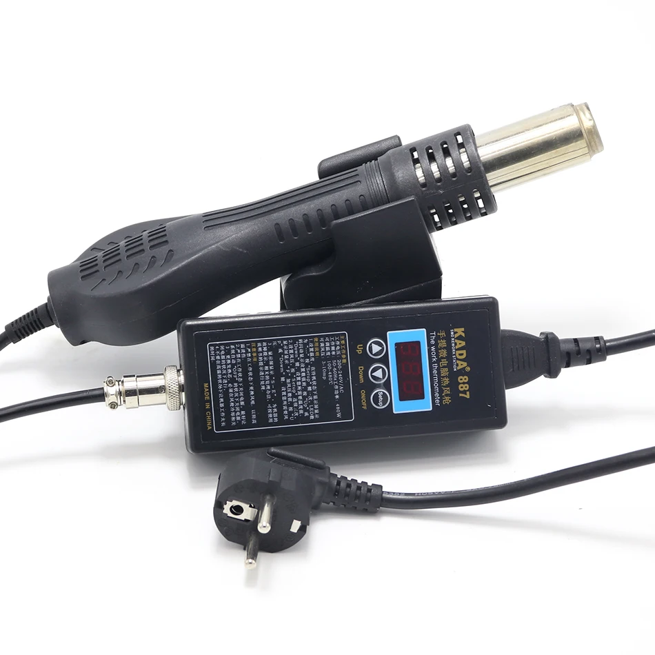 KADA 8858 887 Портативная паяльная станция с горячим воздухом микрокомпьютер