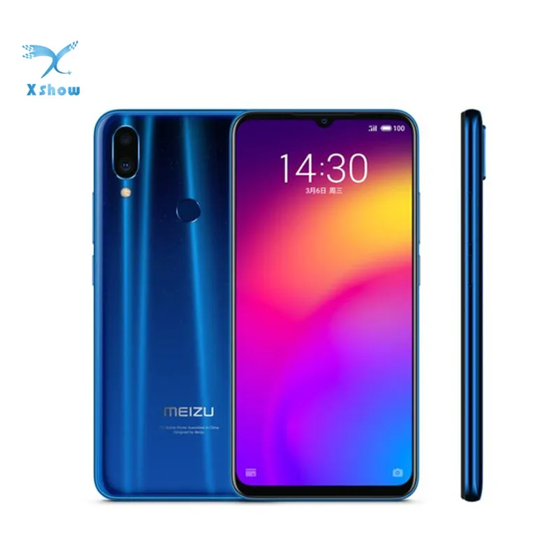 Meizu Note 9, 4 Гб ОЗУ, 128 Гб ПЗУ, Смартфон Snapdragon 675, четыре ядра, 6,2 дюймов, 48мп, камера заднего вида, 4000 мА/ч, 2244x1080, телефон - Цвет: Blue