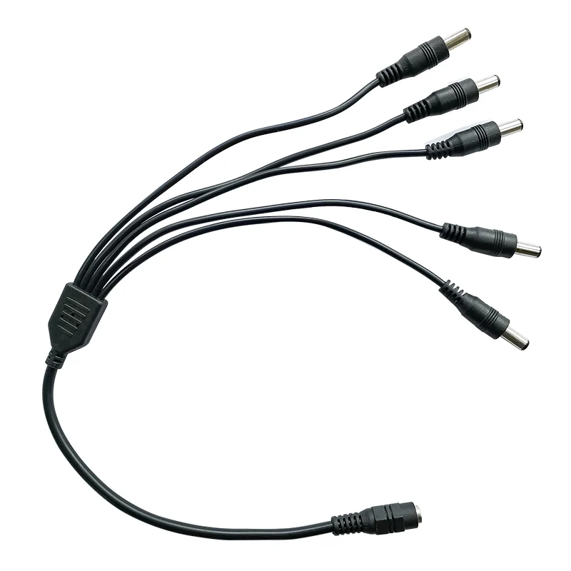 H.VIEW CCTV Microphone Kits Surveillance Audio Pick Up Device 20m Audio Power Cable and 1 to 5 Spliter Accessories Kits  (2)