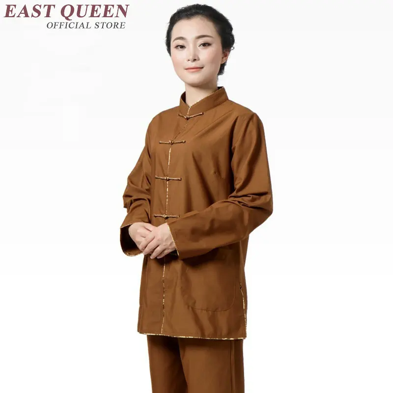 Buddhist monk robes buddhist monk clothing women shaolin clothing KK1289 C